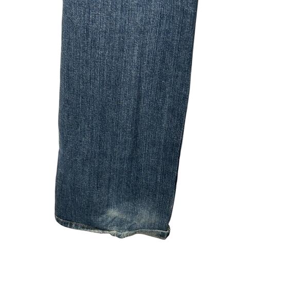 Lucky Brand Dungarees Easy Rider Button‑Fly Jeans Size 6/28 Relaxed Straight Leg - Picture 6 of 13